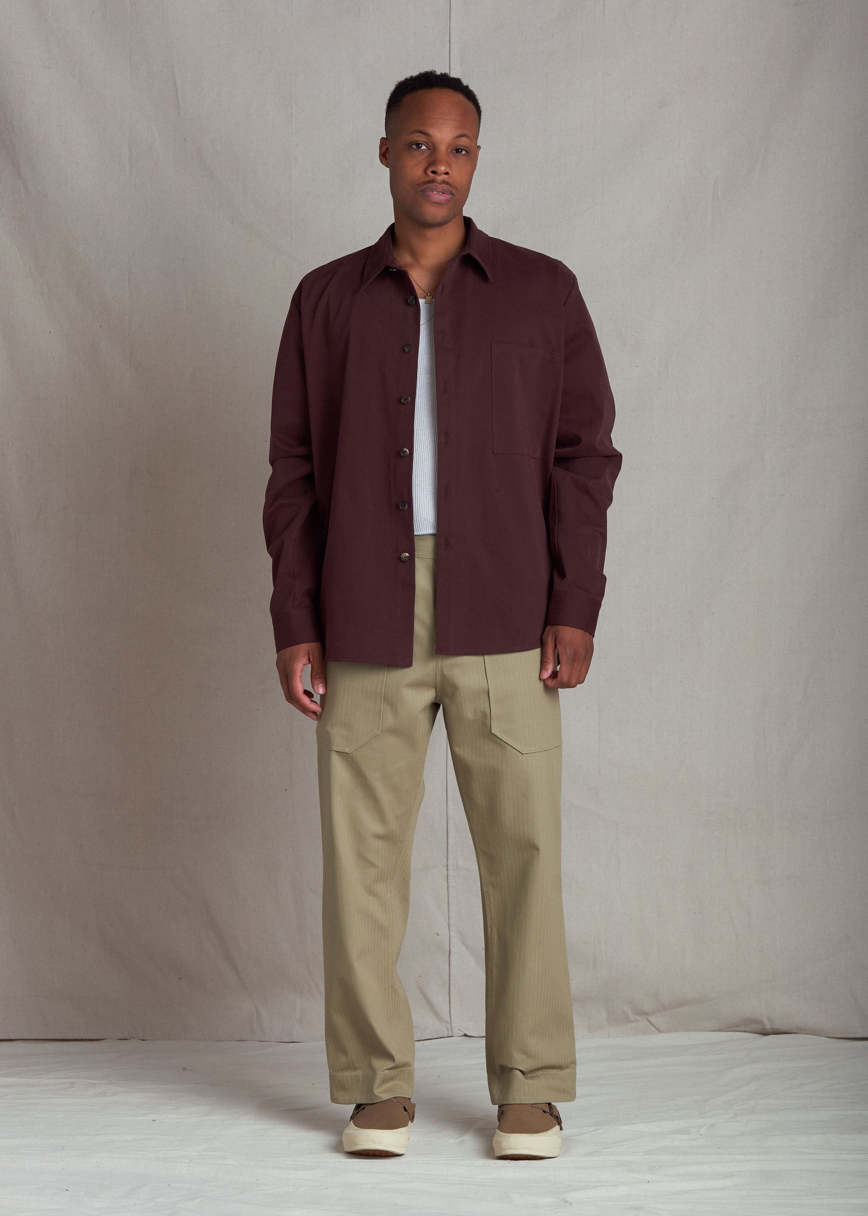 Dando Overshirt - Syrah